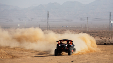 Experiencing off-road passion at Badain Jaran Desert