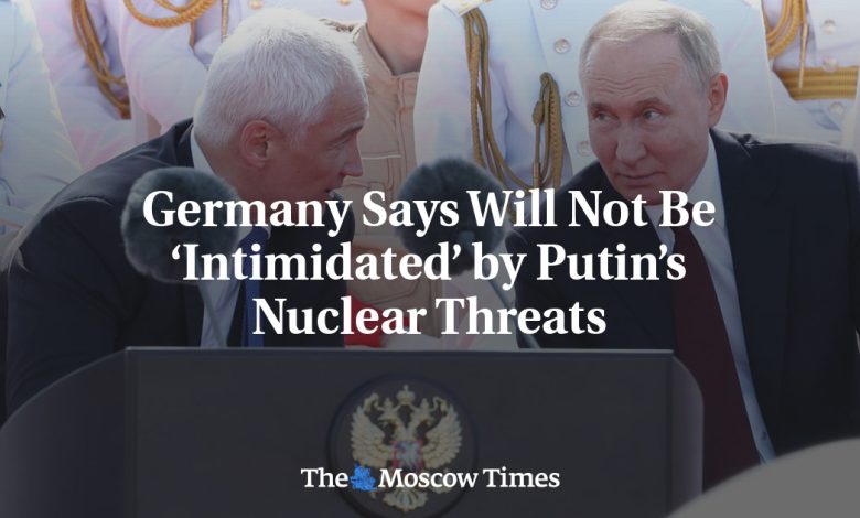 Germany Says Will Not Be ‘Intimidated’ by Putin’s Nuclear Threats