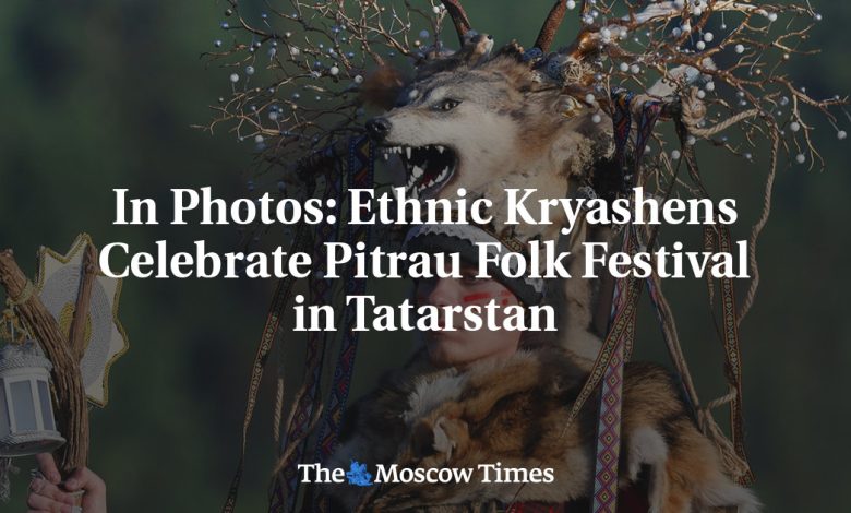 In Photos: Ethnic Kryashens Celebrate Pitrau Folk Festival in Tatarstan