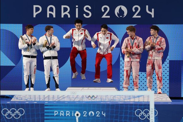 In pics: Gold medalists shine bright on Paris 2024 Olympic Games Day 3