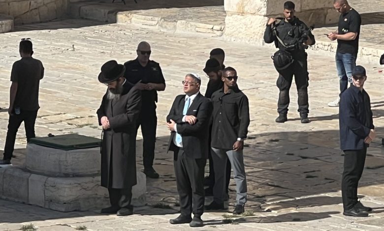 Israeli extremist minister Ben-Gvir risks Gaza talks with Al-Aqsa trip