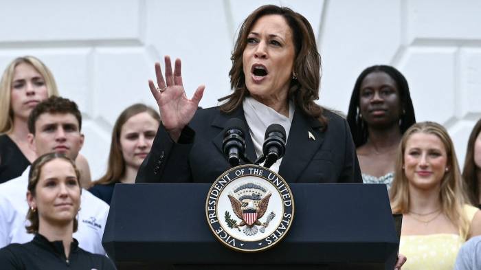 Kamala Harris raises $100M since entering US presidential race