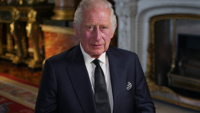 King Charles III arrives in Oxford for European Political Community summit