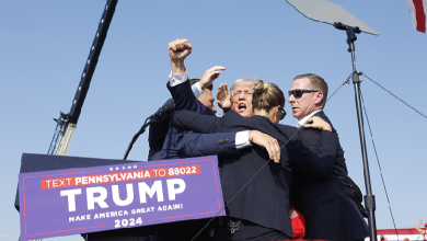 Live: Trump rushed off stage in Pennsylvania amid apparent gunfire