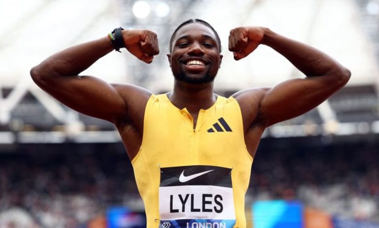 Lyles on course for Olympic glory after personal best in London