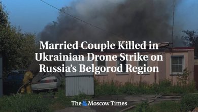 Married Couple Killed in Ukrainian Drone Strike on Russia’s Belgorod Region