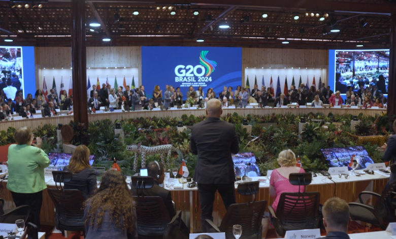 Meeting of G20 finance ministers concludes in Brazil