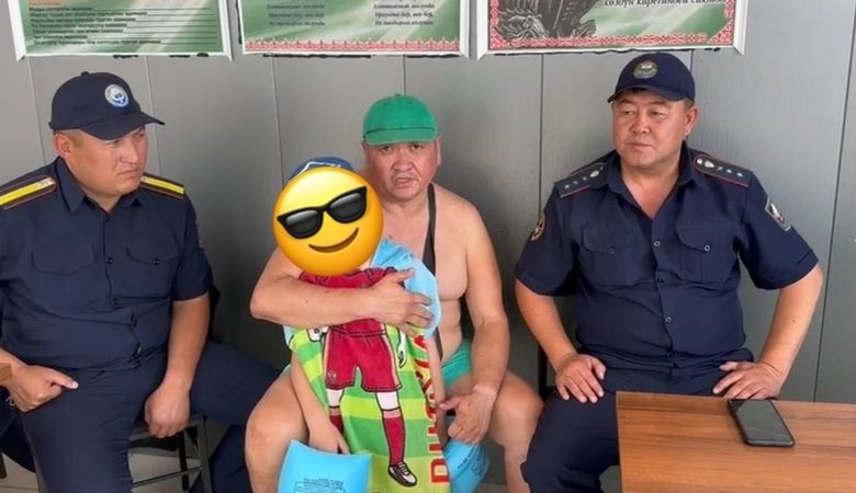 Police find child who got lost on beach in Issyk-Kul region