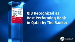 QIB recognised as ‘Best Performing Bank in Qatar’ by The Banker