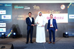 QIIB receives 'Excellence in Mobile Banking' Award at Finnovex Qatar 2024