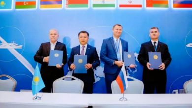 Russia, Iran, Kazakhstan and Turkmenistan Sign Cooperation Deal for Building the Eastern Route of the International North-South Transport Corridor INSTC, July 21, 2024, NSN Asia