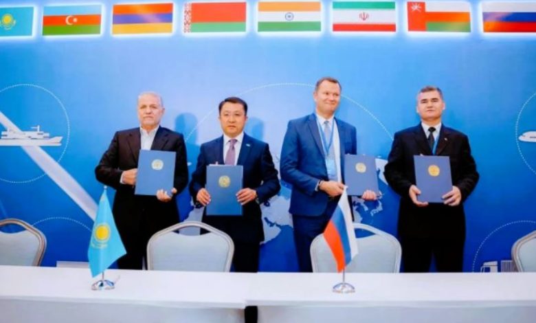 Russia, Iran, Kazakhstan and Turkmenistan Sign Cooperation Deal for Building the Eastern Route of the International North-South Transport Corridor INSTC, July 21, 2024, NSN Asia