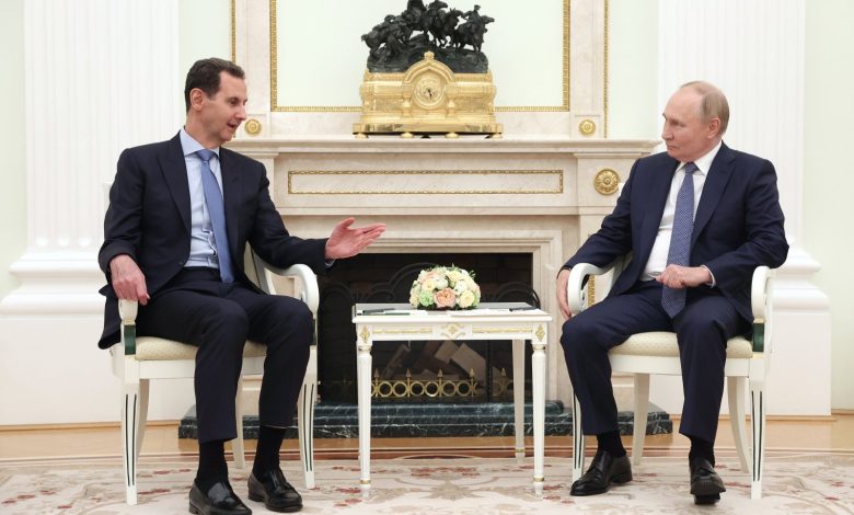 Russia's Putin hosts Syria's Assad amid rising Mideast tensions