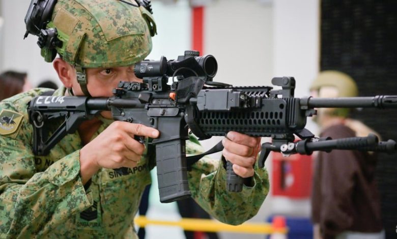 Singapore Army to complete transition to new light machine gun by end-July