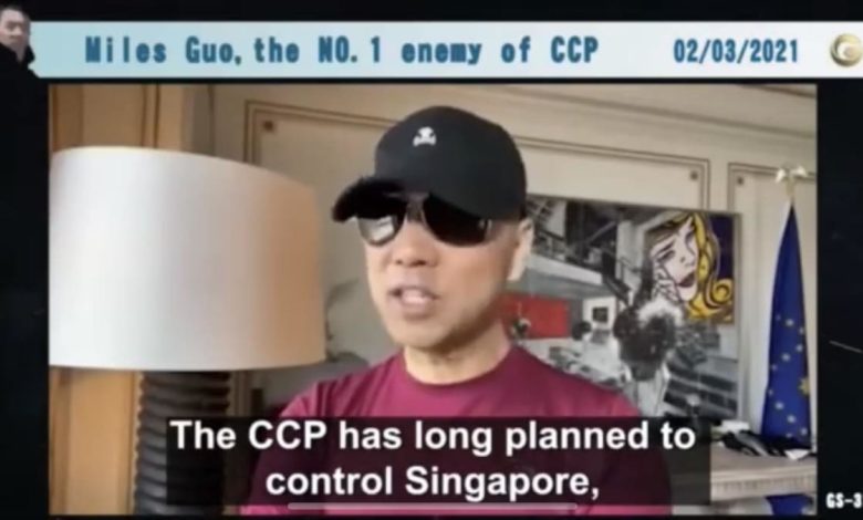 Singapore wields foreign interference law to block social media accounts linked to Chinese tycoon Guo Wengui