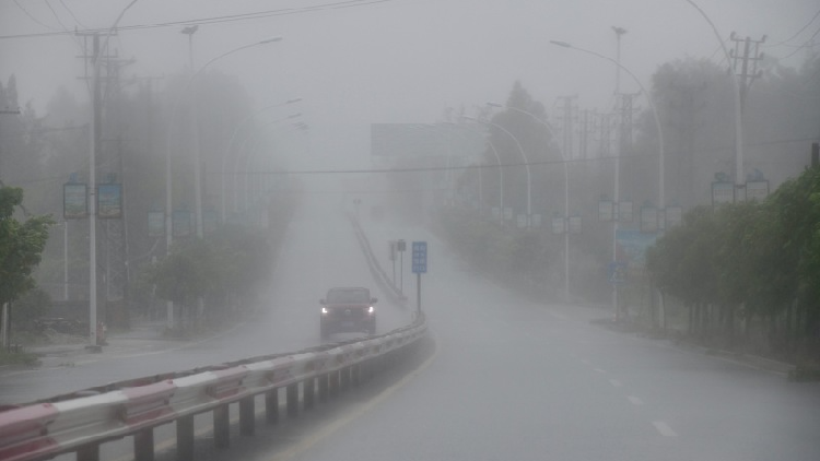 Typhoon Gaemi makes landfall in Fujian Province