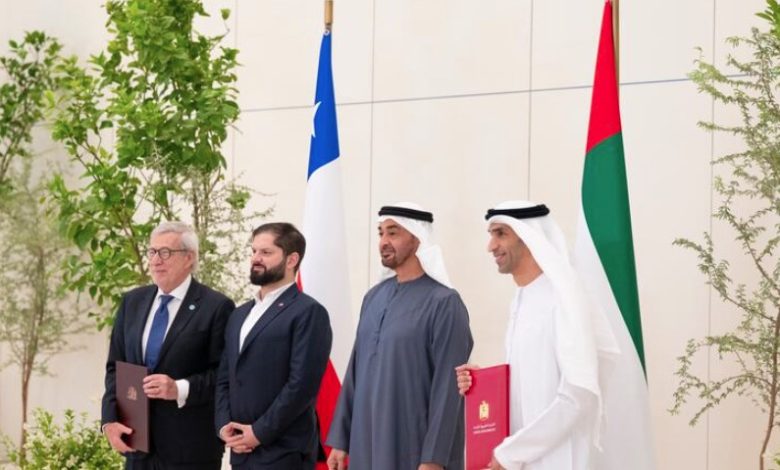 UAE and Chile sign comprehensive economic partnership agreement to boost trade ties