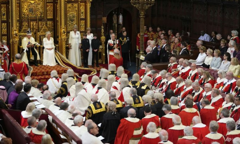 UK's Labour government programme laid out in king's address