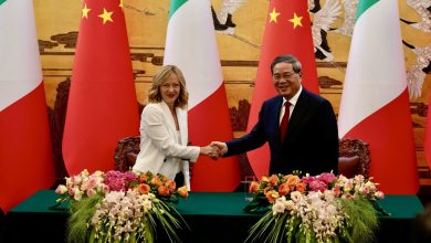 Visiting Beijing, Italy's Meloni vows to 'relaunch' cooperation