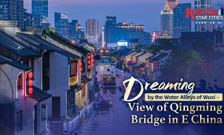 Watch: Discover dreamy Qingming Bridge in east China's Wuxi