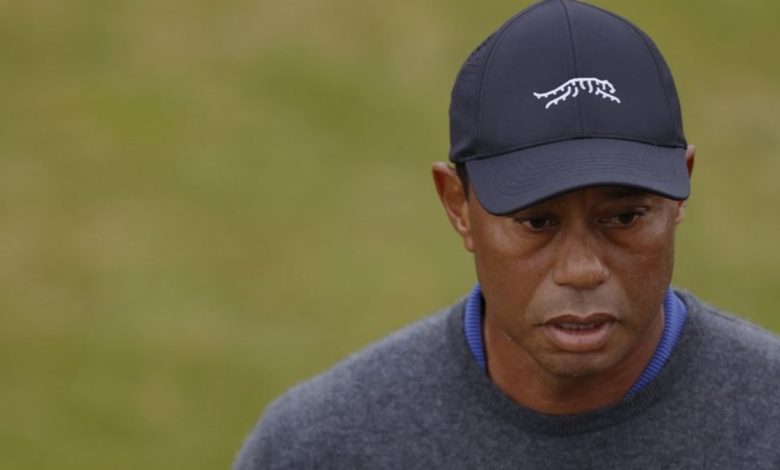 Woods tries to say positive after poor British Open start