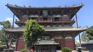 A glimpse of the 1,000-year-old wooden Dule Temple