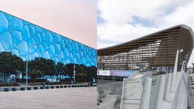 Beijing meets Paris: 'Water Cube' and Aquatics Centre