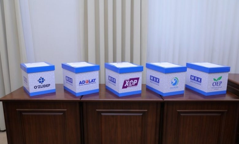 Central Election Commission of Uzbekistan allows all five parties to take part in parliamentary elections