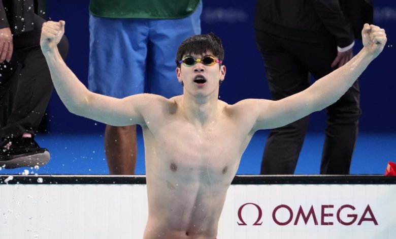 China's Pan wins 'magic' 100m freestyle gold in new world record