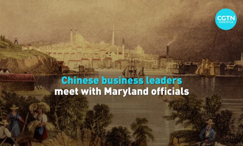 Chinese business leaders meet with Maryland officials