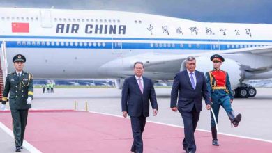 Chinese premier arrives in Moscow to promote ties