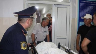 Critically injured patrol officer transferred from Cholpon-Ata to Bishkek for intensive care