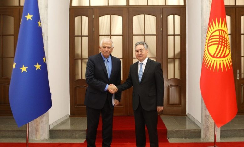 Foreign Minister of Kyrgyzstan, EU High Representative for Foreign Affairs discuss regional security issues