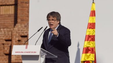 Fugitive Catalan ex-leader returns after 7 years then disappears