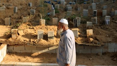 Gazan cemeteries burst at seams as war drives death toll higher