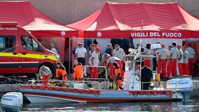 Hope fading as search for Sicily yacht missing enters third day