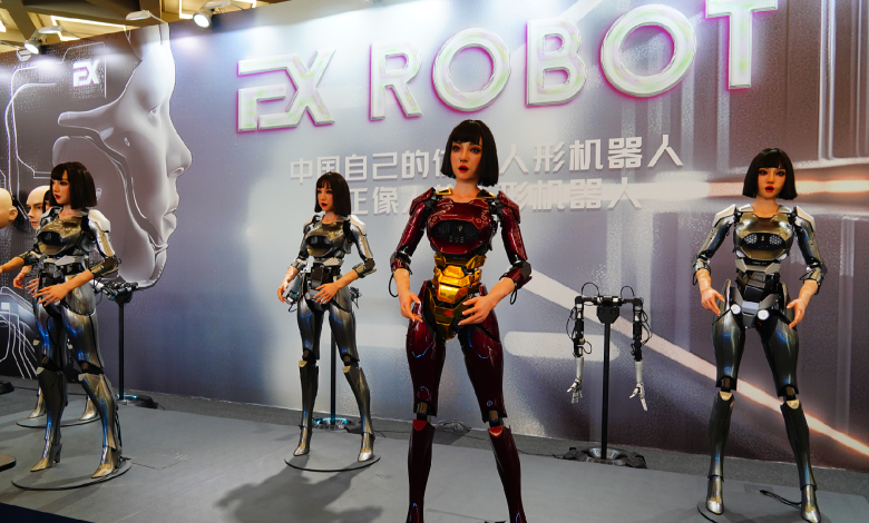 Humanoid robots steal the show at WRC 2024 in Beijing