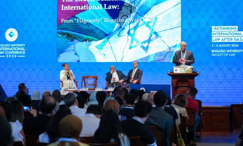 Istanbul summit discusses future of int'l law amid Israel's Gaza war