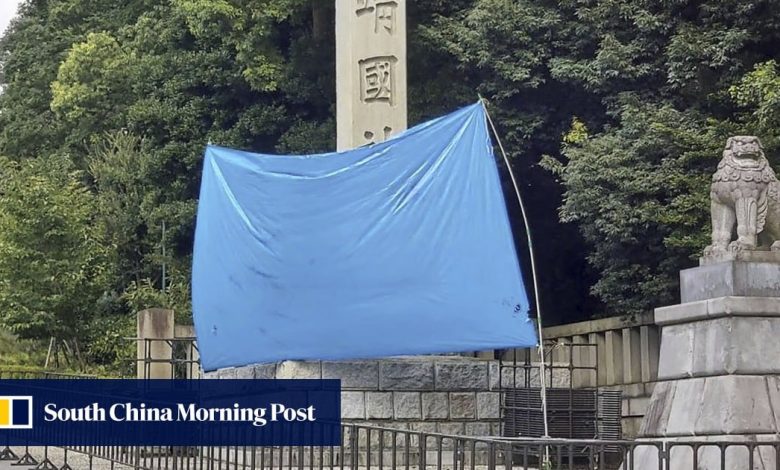 Japan’s Yasukuni Shrine that honours war dead, convicted war criminals, vandalised again