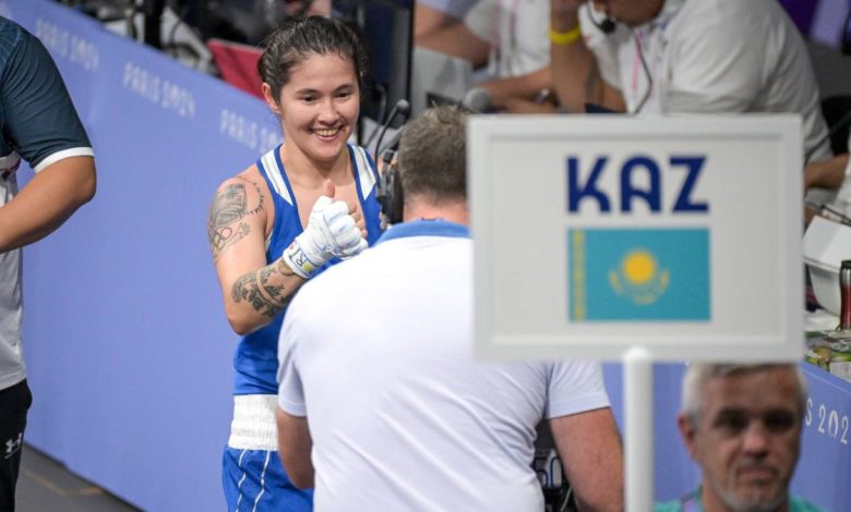 Kazakh Boxer Kyzaibay Secures Bronze in Her Olympic Debut