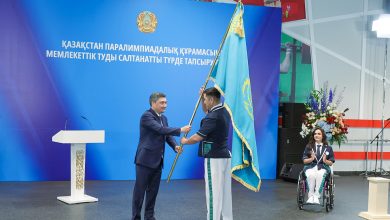 Kazakh PM Sends Off National Team to Summer Paralympics