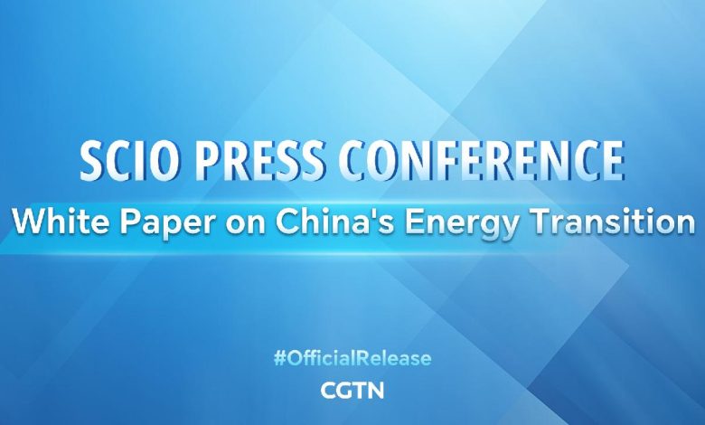 Live: SCIO presser on white paper on China's energy transition