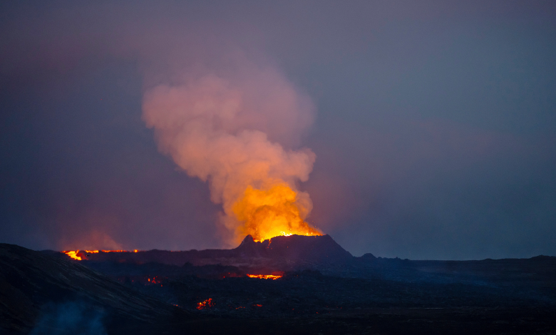 Live: Volcano erupts in southwestern Iceland