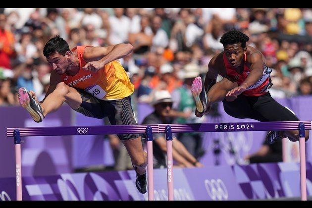 (PARIS2024) FRANCE-PARIS-OLY-ATHLETICS-110M HURDLES-MEN