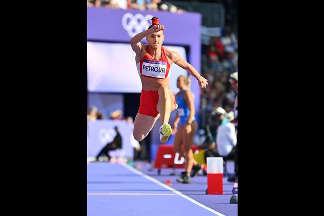 (PARIS2024) FRANCE-PARIS-OLY-ATHLETICS-TRIPLE JUMP-WOMEN