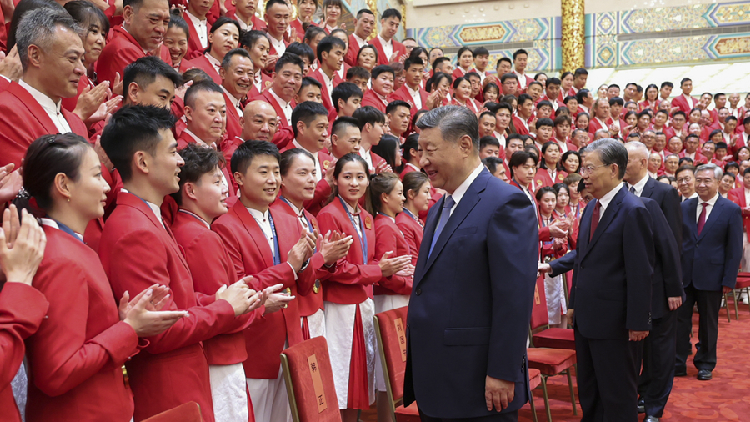 President Xi Jinping hails Olympians for winning glory for country