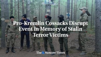 Pro-Kremlin Cossacks Disrupt Event in Memory of Stalin Terror Victims