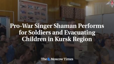 Pro-War Singer Shaman Performs for Soldiers and Evacuating Children in Kursk Region