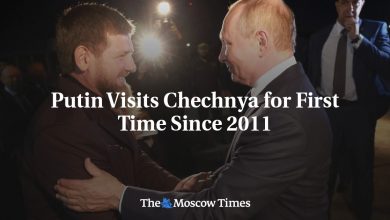 Putin Visits Chechnya for First Time Since 2011