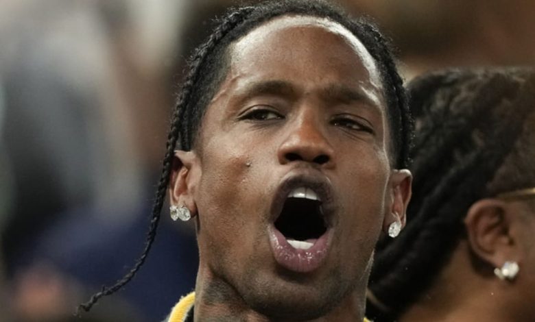 Rapper Travis Scott arrested in Paris for bust-up with security guard